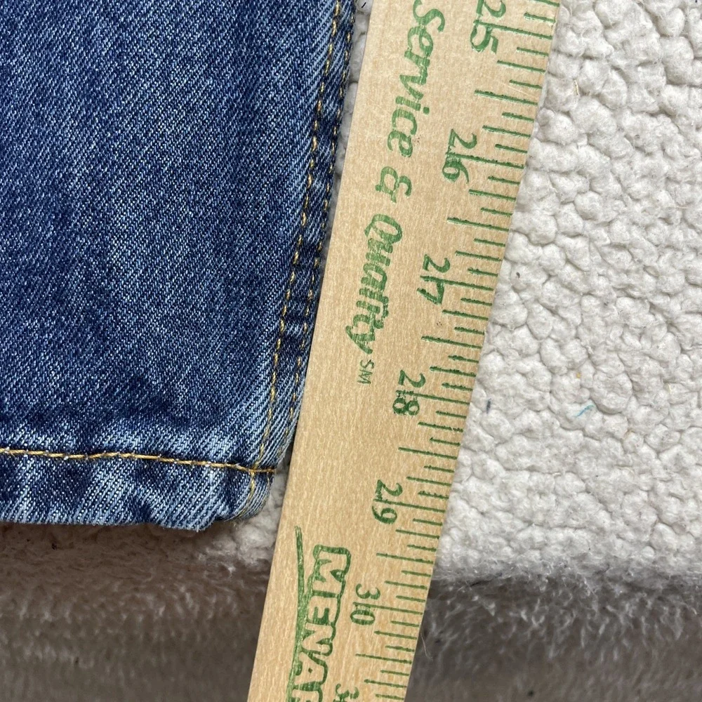 Levi's Jeans Mens 42x30 Blue 550 Relaxed Fit Tapered Leg Denim Pants